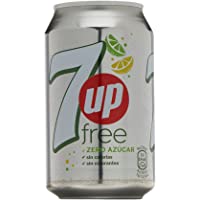Los mejores  - 7 UP Free refresco Aromatizada con Edulcorantes y Aromas Naturales de Lima y Limón - 33 cl